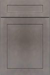 Graphite Shaker kitchen Cabinet Door