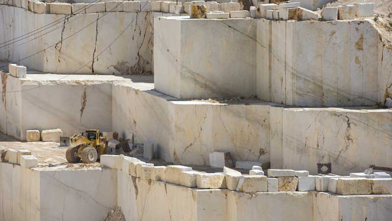 A granite quarry