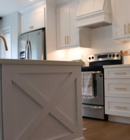 Kitchen Island and cabinets